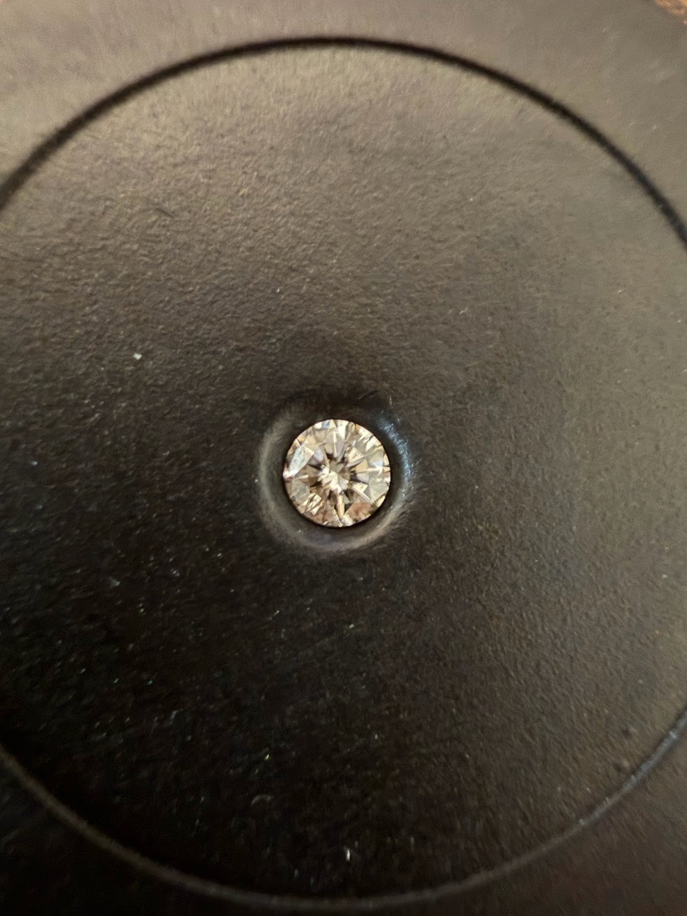 2.5mm natural diamond earth mined SI clarity loose solitaire for jewelry making